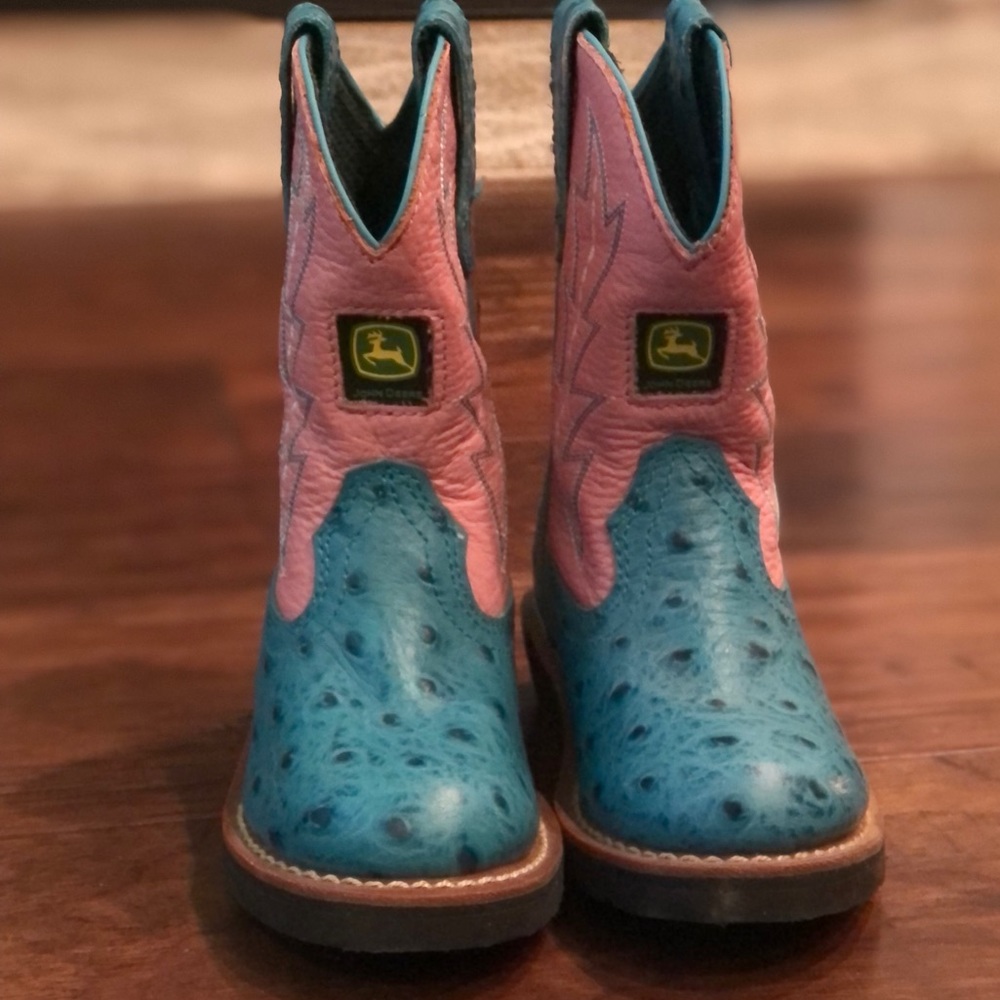 John Deere boots.